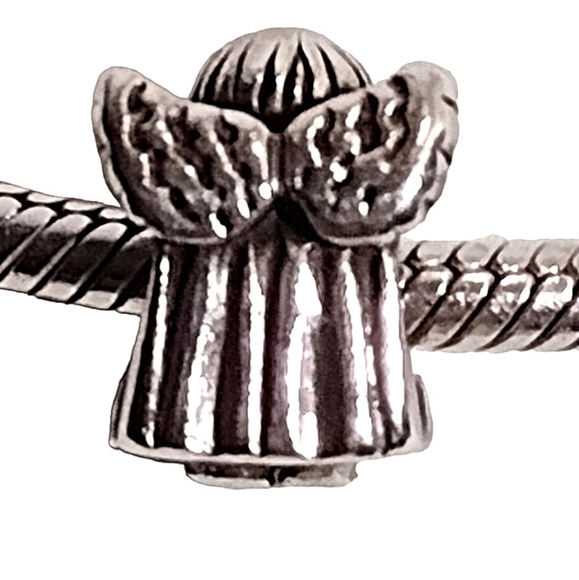Authentic Pandora Angel Charm Silver 925 - Picture 2 of 3